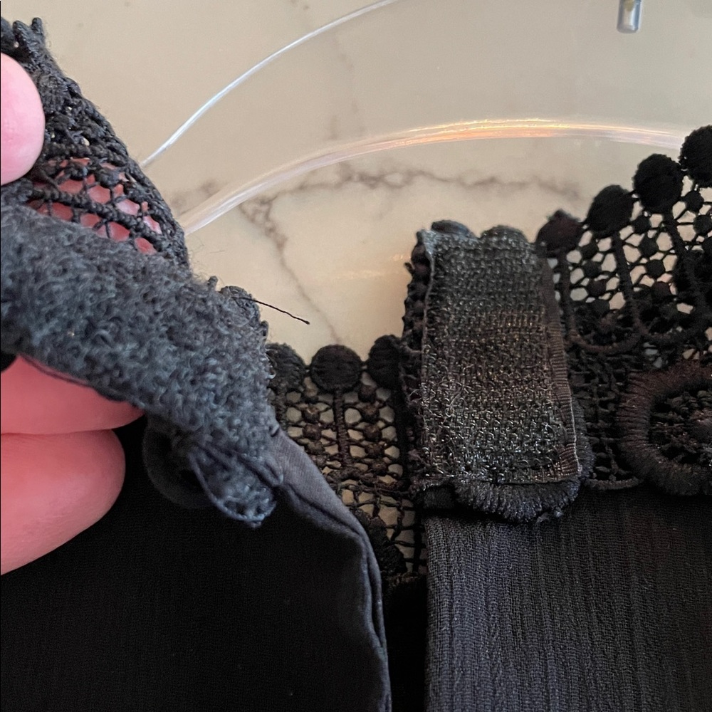 Ted Baker Vessar Lace Trim Blouse - Picture 7 of 9